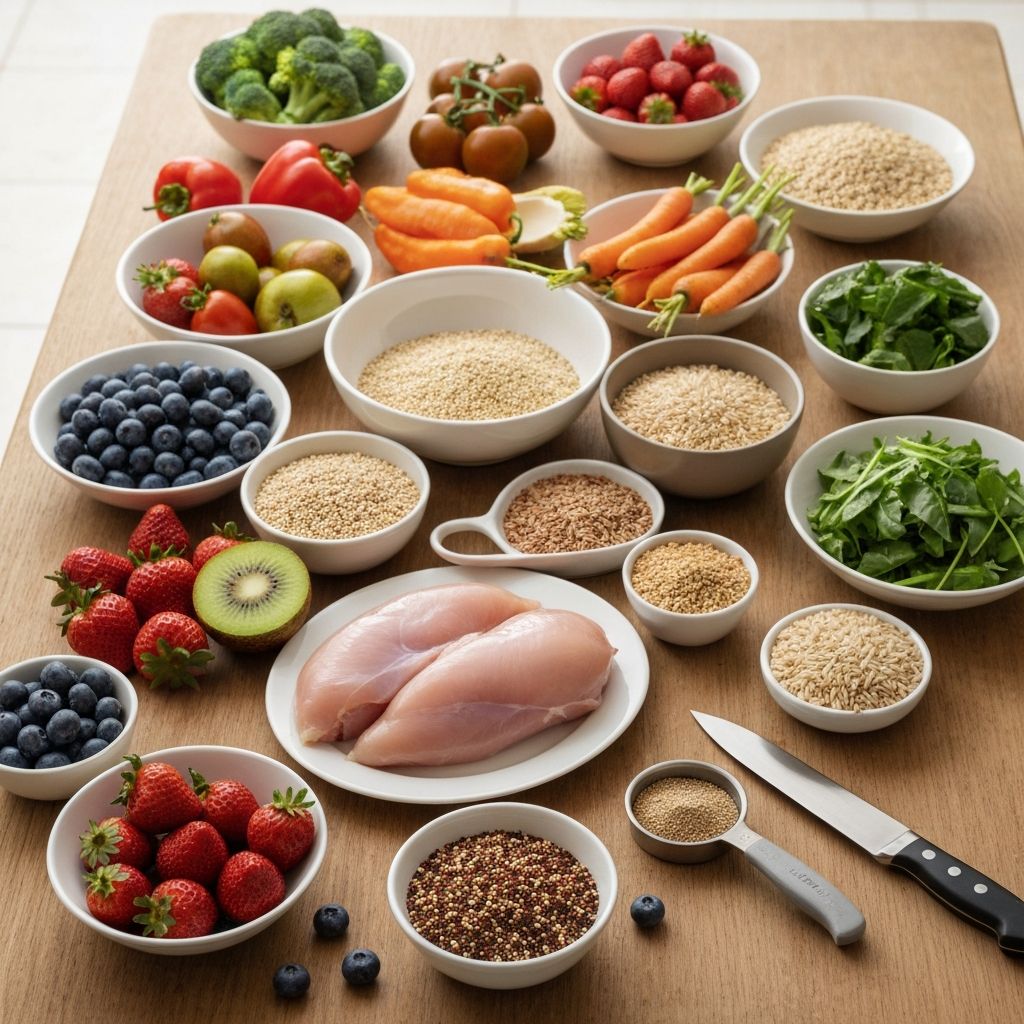 Balanced meal planning